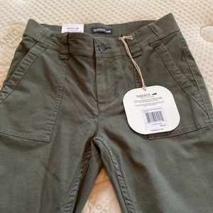 Toad & Co Earthworks Ankle Pant beetle Size 2 NWT